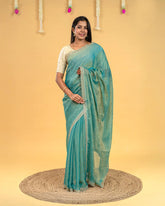 SC3567 - Shimmer With Heavy Stone Saree